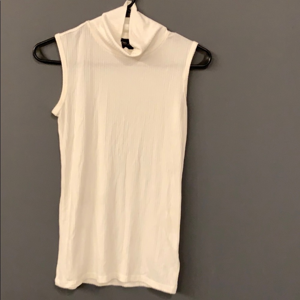 Sleeveless Turtle Neck